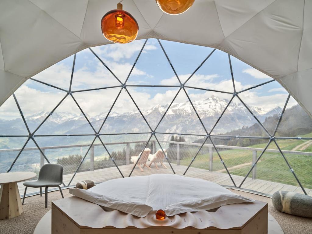 Whitepod Eco-Luxury Hotel, Switzerland