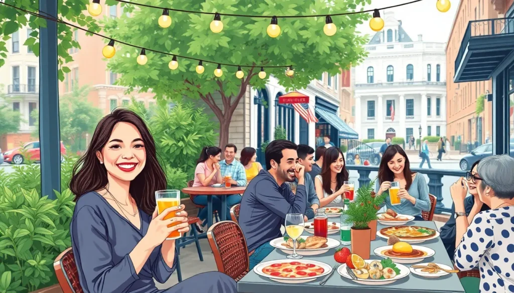 outdoor dining boston