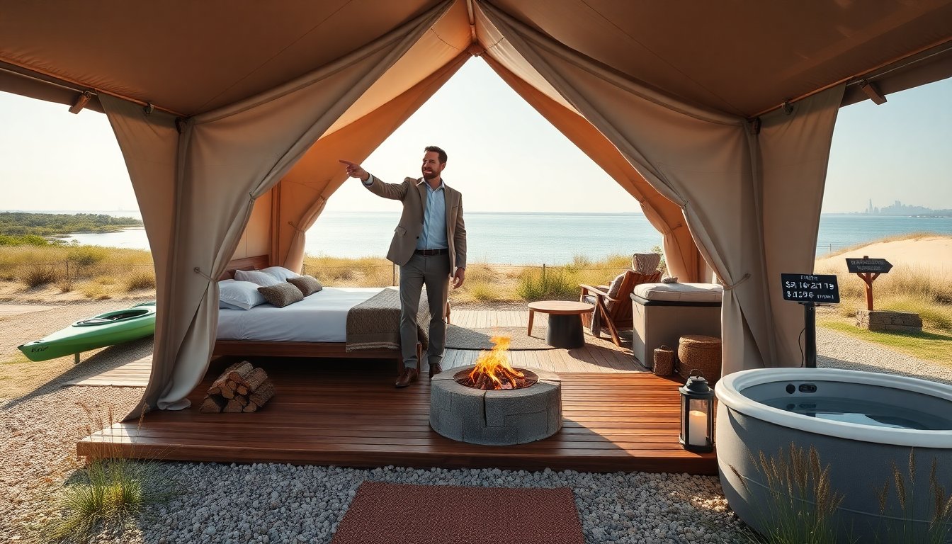 glamping near chicago
